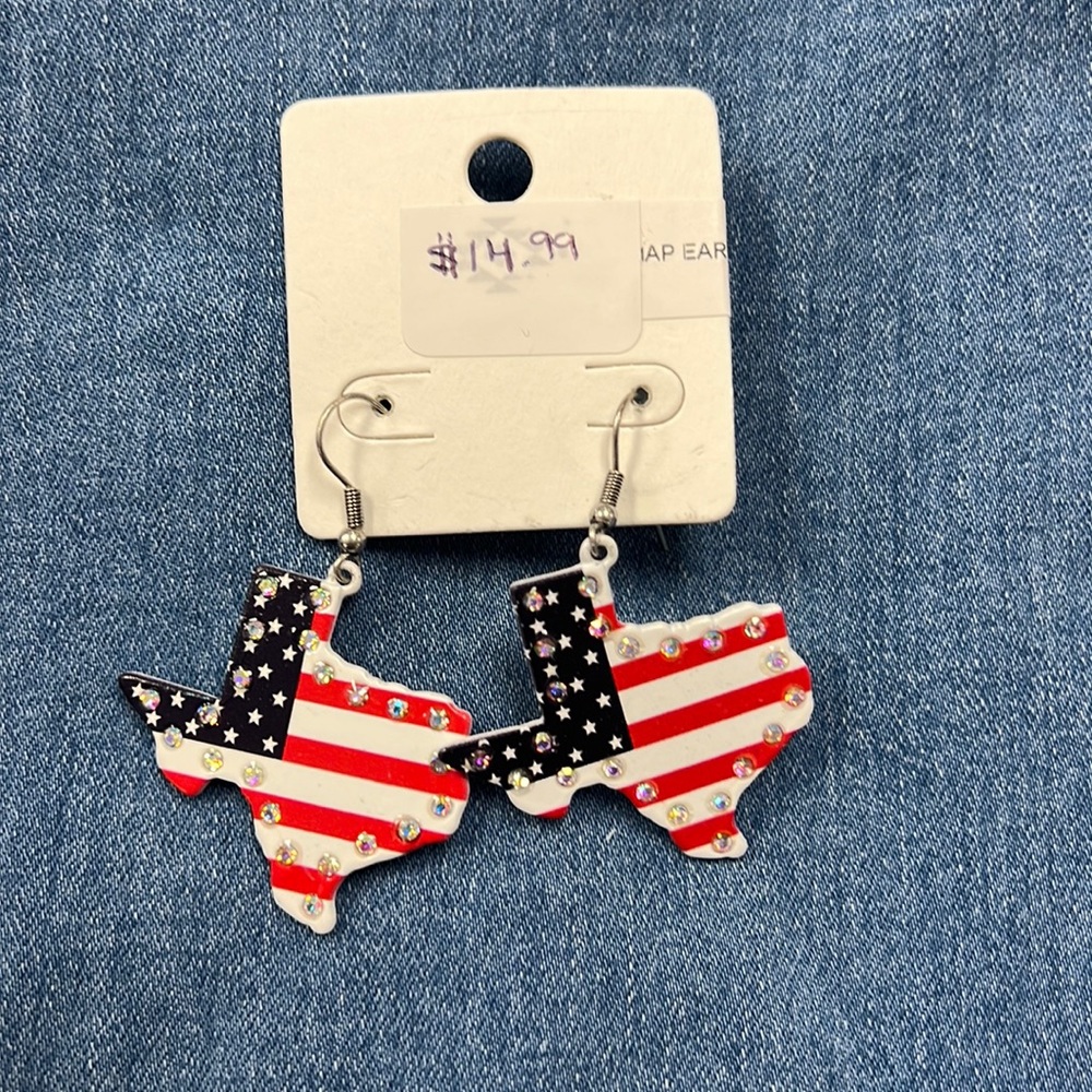 New Texas State earrings